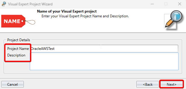 Assign Project Name